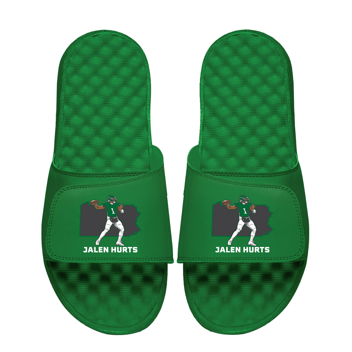 Jalen Hurts State Outline iSlides (Footwear)